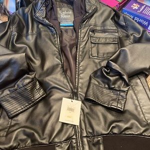 Men’s Large Calvin Klein Jacket. 100% Polyurethane
